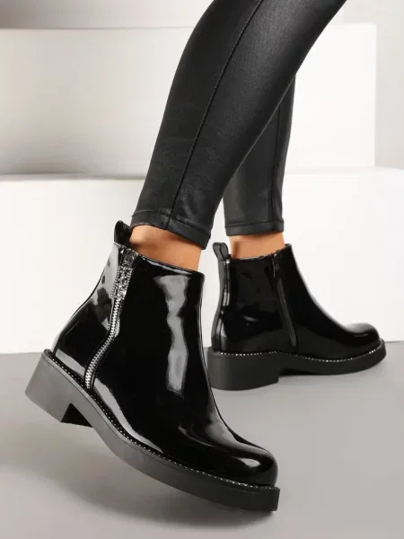 Botine Leamisita negre