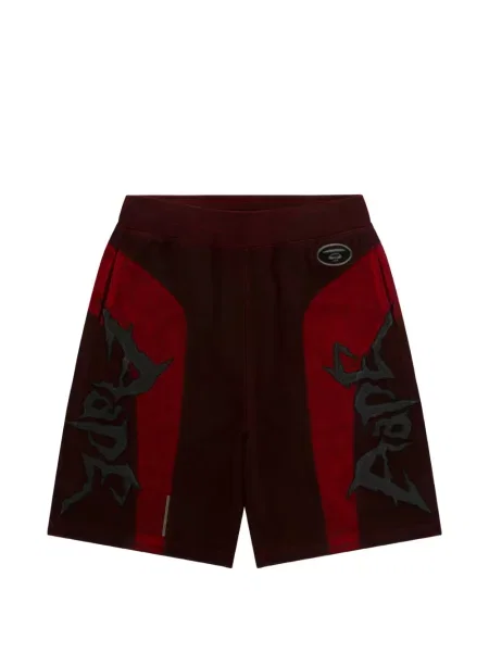 Pantaloni scurți Aape By A Bathing Ape cu autograf roșu