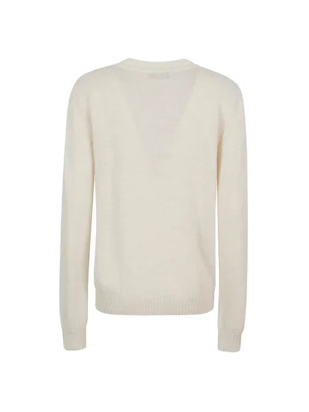 Sweter Weekend Max Mara wełniany biały