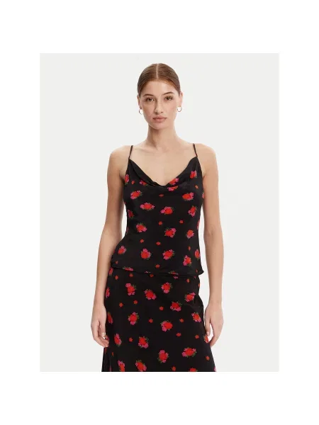 BARDOT Top Slim Fit crna