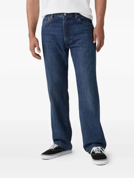 Gulerat blugi drepți Levi's® albastru