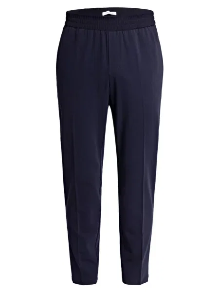 Samsøe Samsøe Spodnie Smithy W Stylu Dresowym Slim Fit blau niebieskie