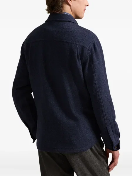 Șapcă Polo Ralph Lauren cu model herringbone din țesătură twill cu imagine albastru