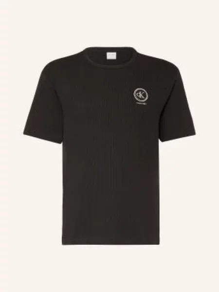 Calvin Klein Pohodlné Domácí Tričko černá