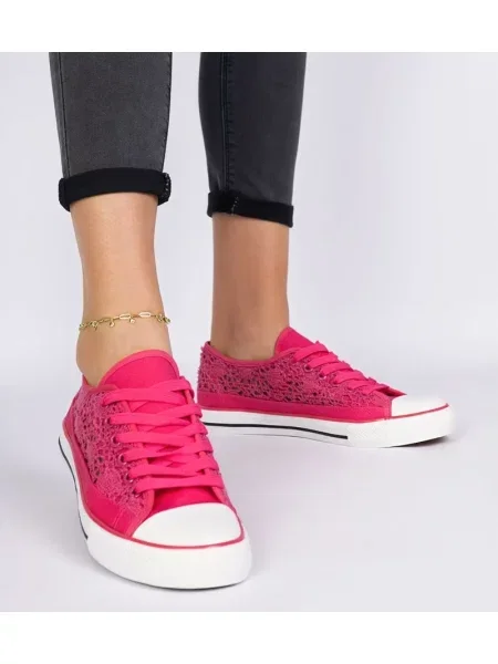 Sneakerși D/ceo roz