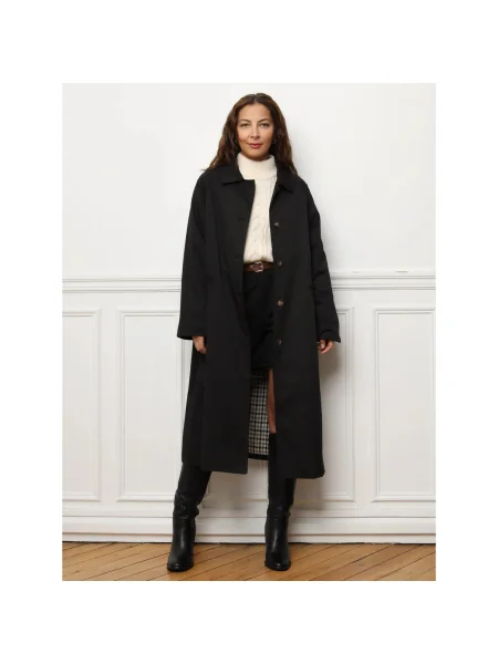 Palton La Modeuse negru