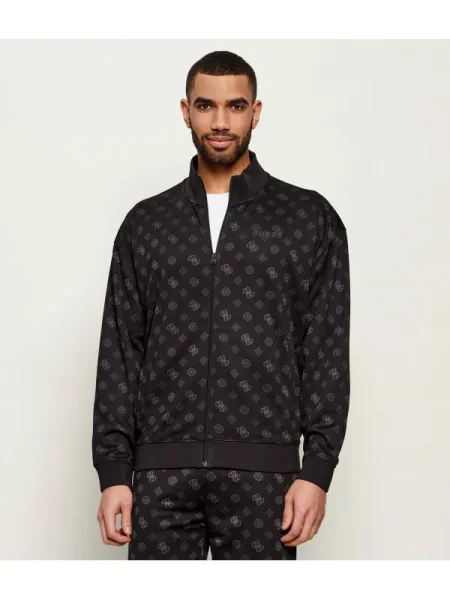 GUESS ACTIVE Hanorac OVIDIO negru