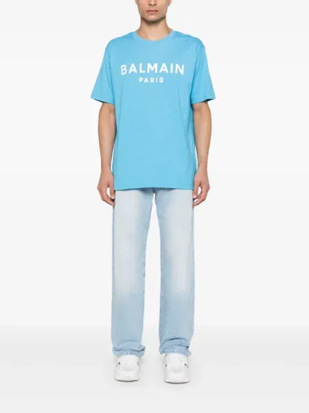 Proste jeansy Balmain niebieskie