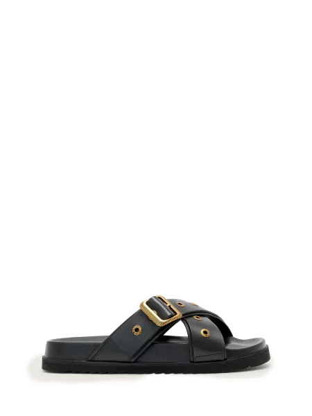 AllSaints Saboți SUKI WESTERN' negru