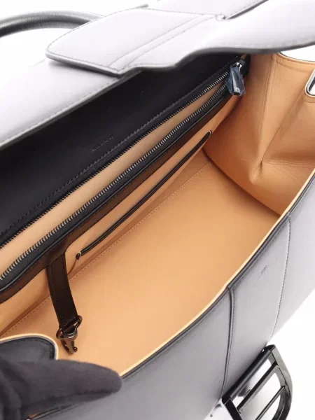 Geantă shopper Delvaux negru