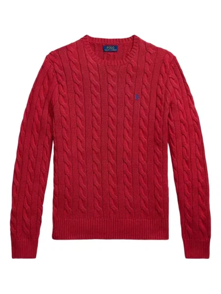 Μικρός κασκέτο Polo Ralph Lauren με χαμηλή μέση υφαίνω διαγωνίως πράσινο