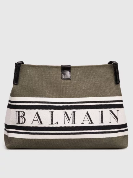Сумка Release кольору хакі Balmain