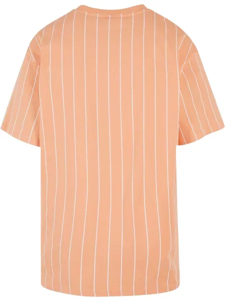 Karl Kani Tricou portocaliu caisă alb