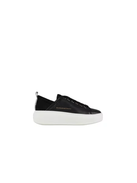 Sneakersy Alexander Smith zamszowe czarne