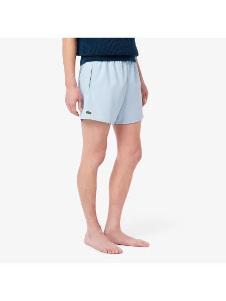 Lacoste Kąpielówki Szybkoschnące niebieskie