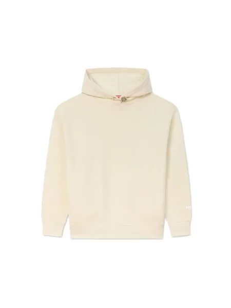 Bluza z kapturem Kenzo w kwiatki beżowa