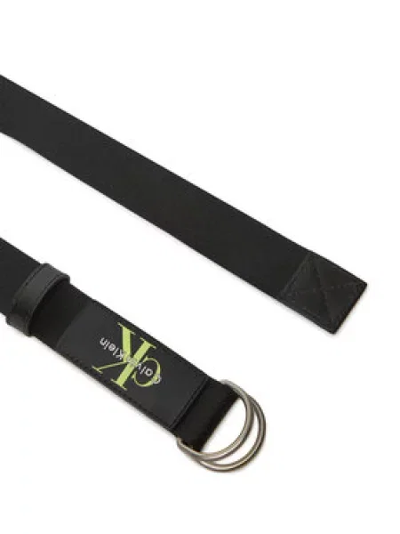 Calvin Klein Pánský pásek Tech Utility Webbing Belt černá