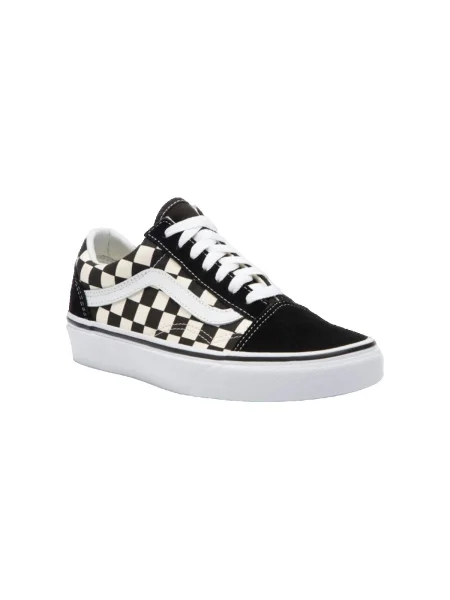 Pantofi Vans în carouri gri