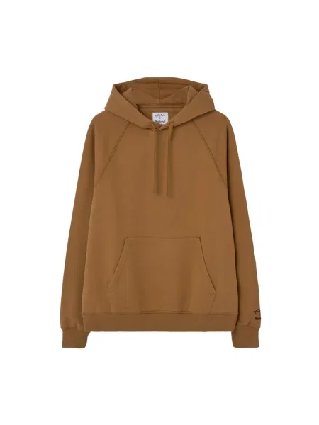 Bluza z kapturem Barbour z kapturem brązowa