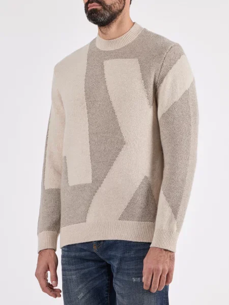 Светр Armani Exchange бежевий