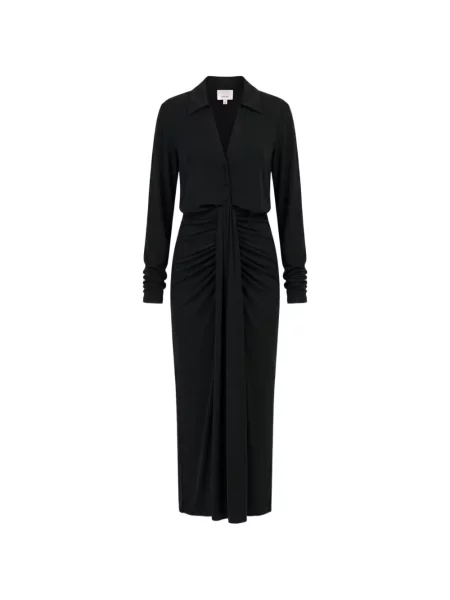 Lung rochie maxi Cinq A Sept negru