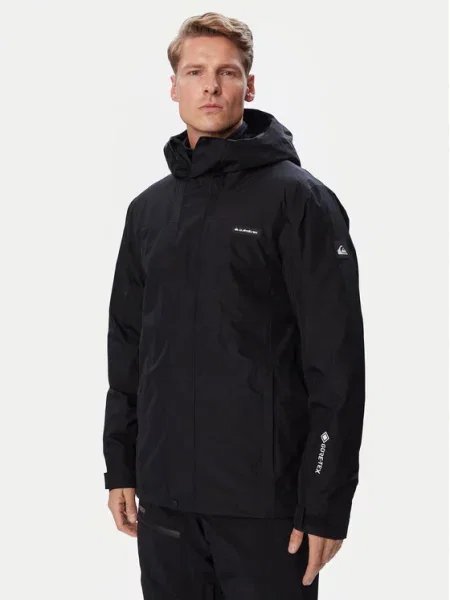 Quiksilver Kurtka snowboardowa Outcast Gore-Tex Jk Modern Fit czarny
