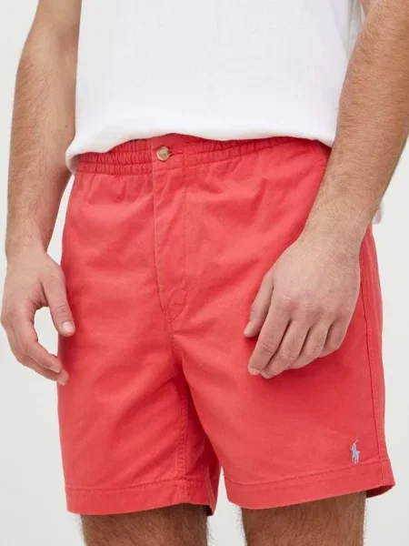 Kratke hlače Polo Ralph Lauren rdeča