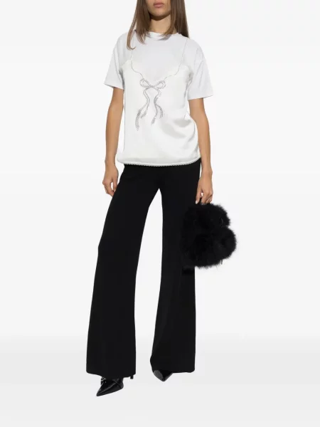 Pantaloni Blumarine de lână negru