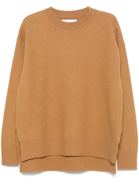Pulover Jil Sander de lână maro