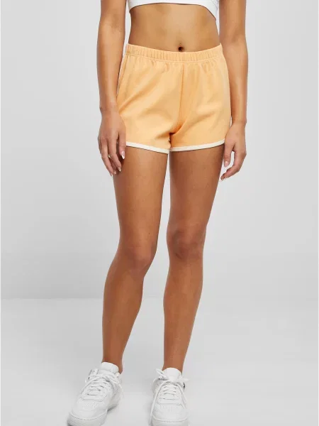 Pantaloni de trening Urban Classics retro alb