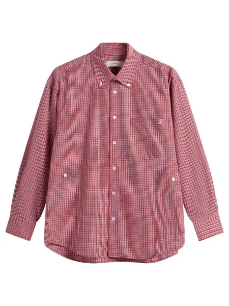 Koszula Dunst w kratę czerwona