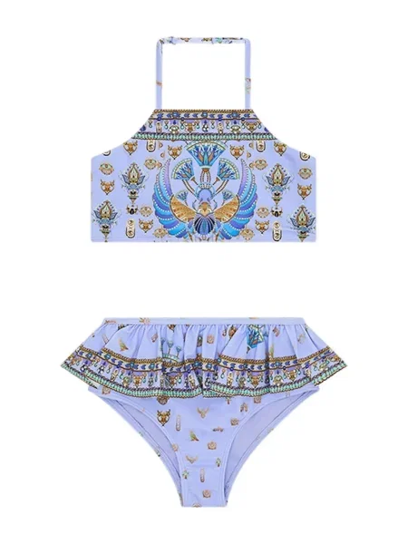 Bikini dziecięce Camilla niebieskie