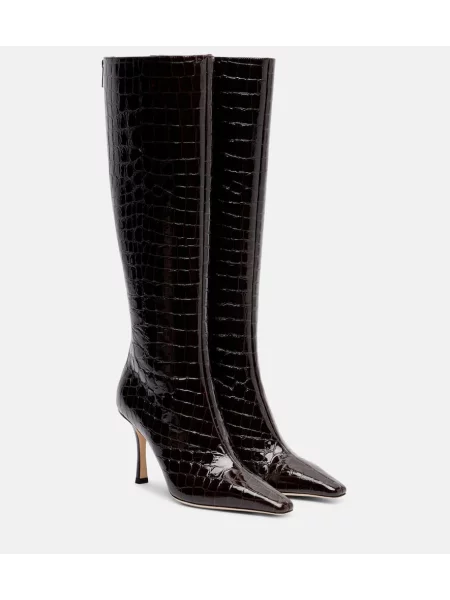 Cizme Jimmy Choo din piele maro