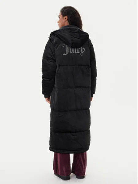 Bársony kabát Juicy Couture fekete