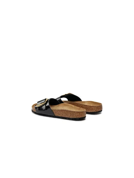 Kotníkové boty Birkenstock s přezkou černé