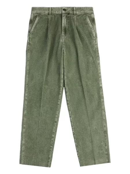 Pantaloni Fay de catifea cord verde