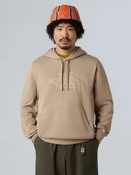 Худі The North Face Drew Peak Light бавовна/поліестер бежевий
