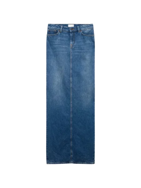 Fusta maxi 7 For All Mankind albastru