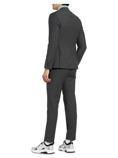 Drykorn Oblekové Sako Irving Extra Slim Fit šedá