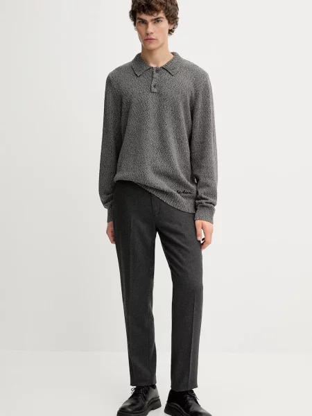 Les Deux sweter Billy lekki szary