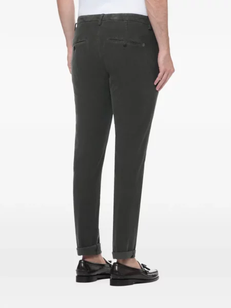 Pantaloni Dondup de catifea cord verde
