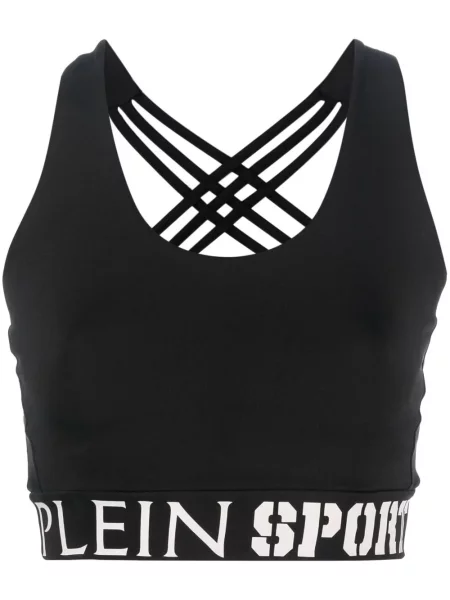 Sutien Plein Sport cu imagine negru