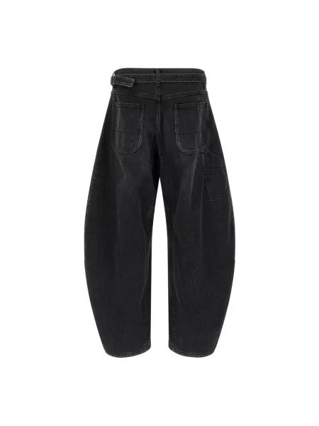 Jeansy Sacai czarne
