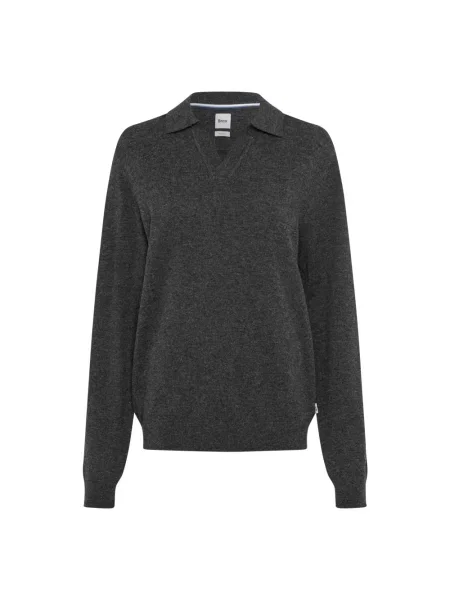 Sweter Brax wełniany szary