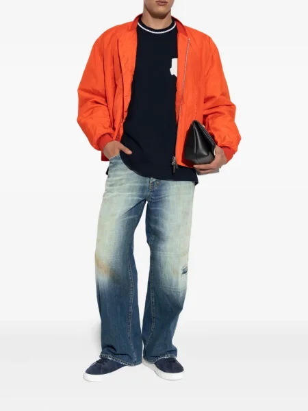 Blugi Dsquared2 zdrențuiți albastru