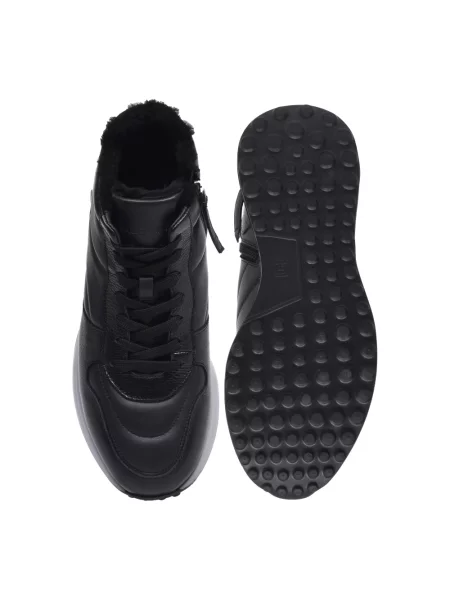 Sneakersy Baldinini skórzane czarne