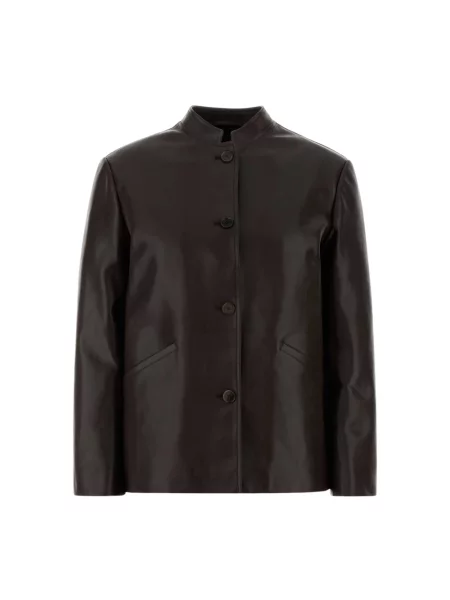 Kamizelka Jil Sander brązowa
