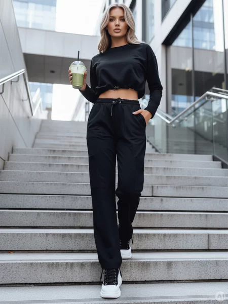 Komplet dresowy CHARM Dstreet czarny