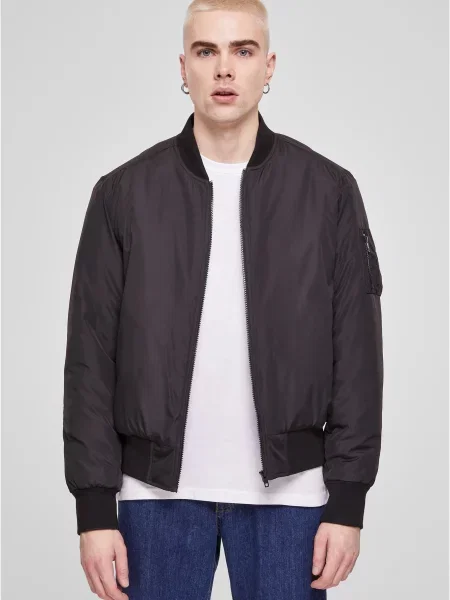 Bomber jakna Urban Classics črna