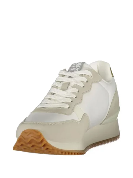 Sneakerși Napapijri cu imagine alb